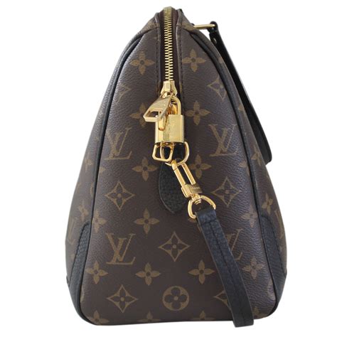 louis vuitton side bag black|louis vuitton satchel bag black.